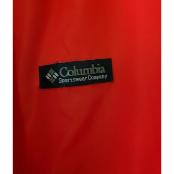 Vintage Columbia Large Ski Bomber Jacket Reversible Red Blue Thinsulate 3m - Picture 6 of 7